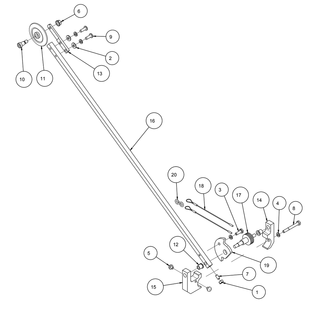 Section 07 Diagram and Parts List for SRX-2000 172235 MK Diamond Concrete Saw
